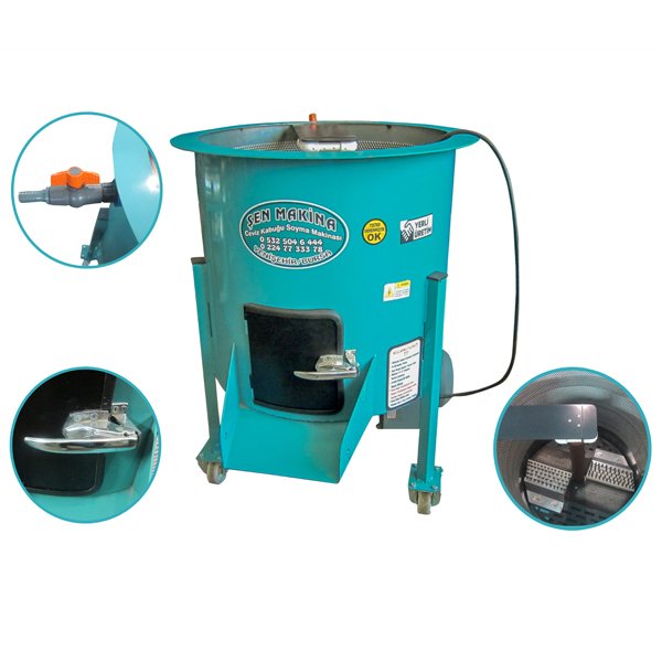 Ceviz Kabuğu Soyma Makinası 150 Kg (Elektrikli)